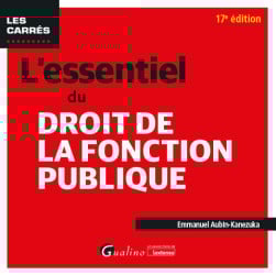 [EBOOK] L'essentiel du droit de la fonction publique