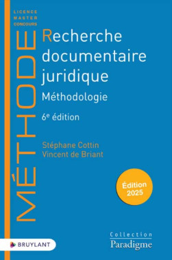 Recherche documentaire juridique - Édition 2025