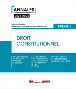 [EBOOK] Droit constitutionnel - L1