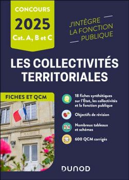 Les collectivités territoriales : fiches et QCM 2025