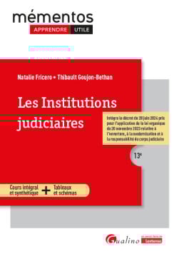Les institutions judiciaires