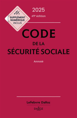 Code de la sécurité sociale 2025