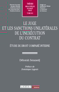 Le juge et les sanctions unilatérales de l’inexécution du contrat