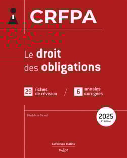 CRFPA 2025 - Le droit des obligations