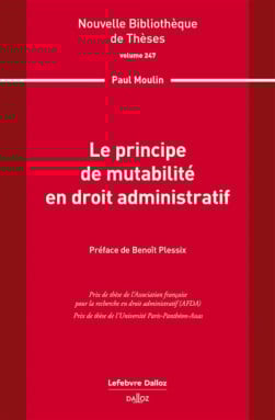 Le principe de mutabilité en droit administratif
