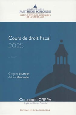 Cours de droit fiscal 2025