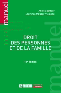 Droit des personnes et de la famille