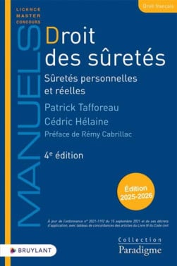 Droit des sûretés - Édition 2025-2026