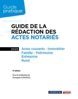 Guide de la rédaction des actes notariés