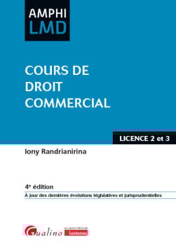 [EBOOK] Cours de droit commercial -  | Lgdj.fr