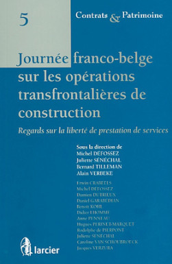 Journée fanco-belge sur les opérations transfrontalières de construction N°5