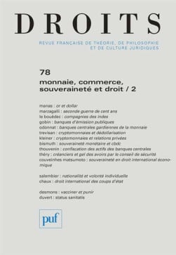 Droits, 2023 N°78