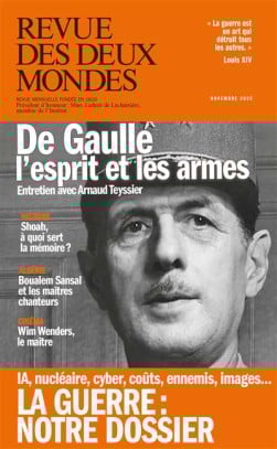 Revue des deux mondes, novembre 2025