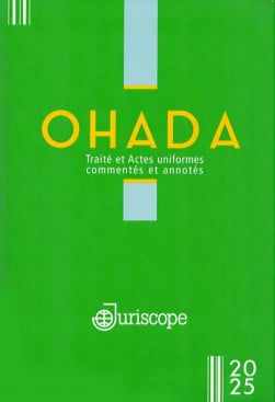 OHADA : le code vert 2025