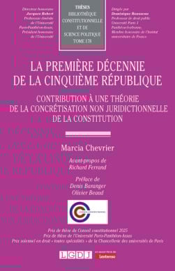 La première décennie de la Cinquième République