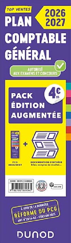 Plan comptable général 2026-2027 (pack édition augmentée)