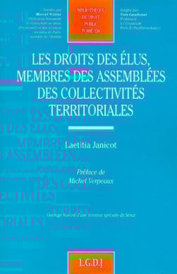 Les droits des élus membres des assemblées des collectivités territoriales