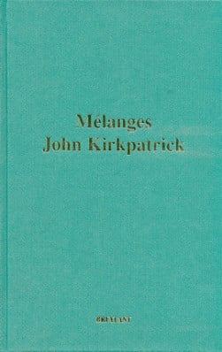 Mélanges John Kirkpatrick - John Kirkpatrick | Lgdj.fr