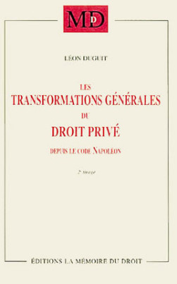 Les transformations générales du droit privé