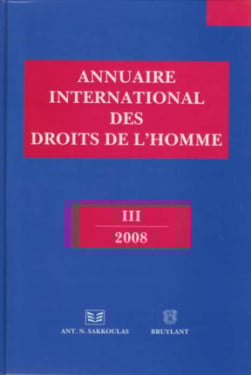 Annuaire international des droits de l'Homme