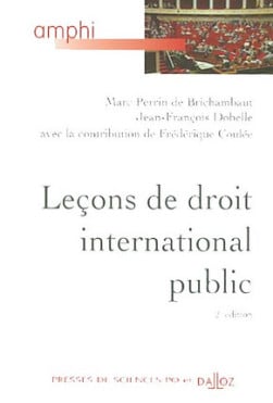 Leçons de droit international public