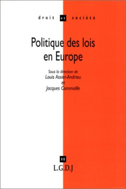 Politique des lois en Europe. La filiation comme modèle de comparaison -  Collectif | Lgdj.fr