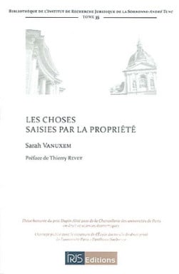 Les choses saisies par la propriété 