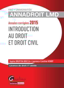 AnnaDroit LMD - Introduction au droit et droit civil