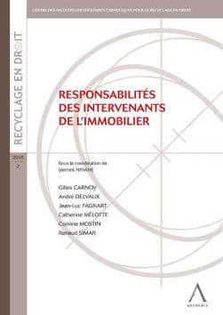 Responsabilités des intervenants de l'immobilier -  Collectif | Lgdj.fr
