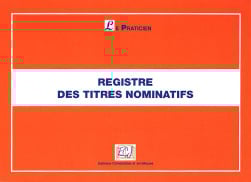 Registre des titres nominatifs