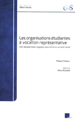 Les organisations étudiantes à vocation représentative