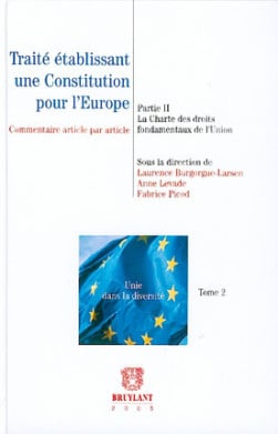 Traité établissement une Constitution pour l'Europe | Lgdj.fr