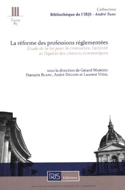 La réforme des professions réglementées