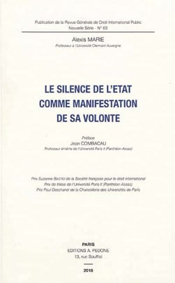 Le silence de l'Etat comme manifestation de sa volonté
