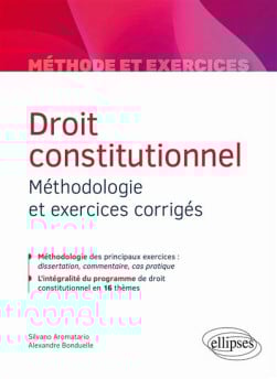 Droit constitutionnel - Silvano Aromatario - Alexandre Bonduelle | Lgdj.fr