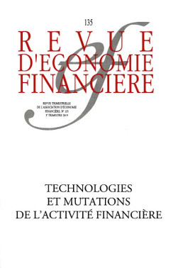 Revue d'économie financière, 3e trimestre 2019 N°135 -  Association d'Economie Financière | Lgdj.fr