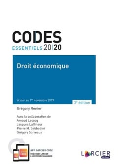 Codes essentiels 2020 - Droit économique