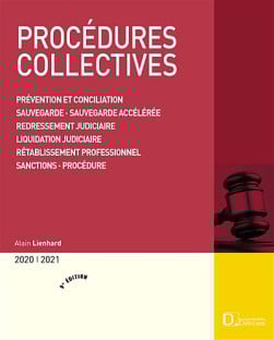 Procédures collectives 2020-2021 - Alain Lienhard - 9e édition | Lgdj.fr