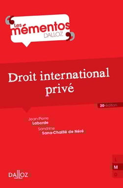 Droit international privé