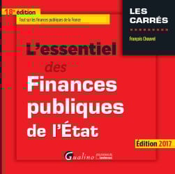 [EBOOK] L'essentiel des finances publiques de l'État - François Chouvel - 18e édition | Lgdj.fr