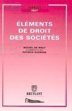 Eléments de droit des sociétés