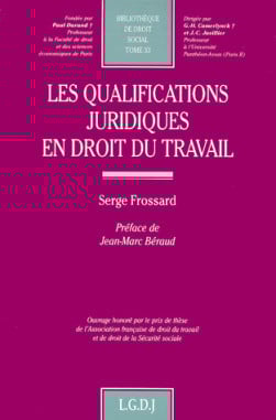 Les qualifications juridiques en droit du travail