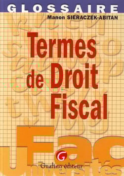 Termes du droit fiscal