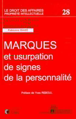 Marques et usurpation de signes de la personnalité