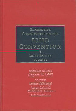Schreuer's Commentary on the ICSID Convention, 2 volumes